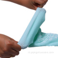 Patiënten schuimen die sokken afgeven met het oppervlak van de gewoonte